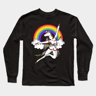 Unicorn Nurse Long Sleeve T-Shirt